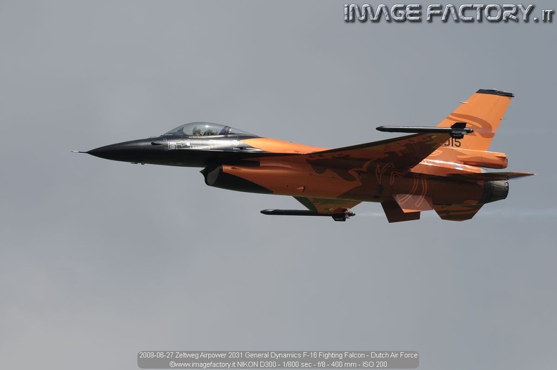 2009-06-27 Zeltweg Airpower 2031 General Dynamics F-16 Fighting Falcon - Dutch Air Force.jpg